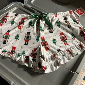 Large Christmas sleep shorts